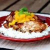 Caribbean Baked Chicken with Mango