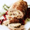 Cranberry Apple Stuffed Pork Loin