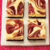 Cranberry-Swirl Cheesecake Bars