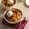 Toffee-Pear Crisp Bread Pudding