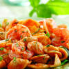 Basil, Shrimp and Zucchini Pasta