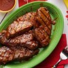 Chili-Beer Glazed Steaks