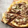 Steak and Mushroom Phyllo Pizza