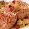 Citrus Salmon with Orange Relish